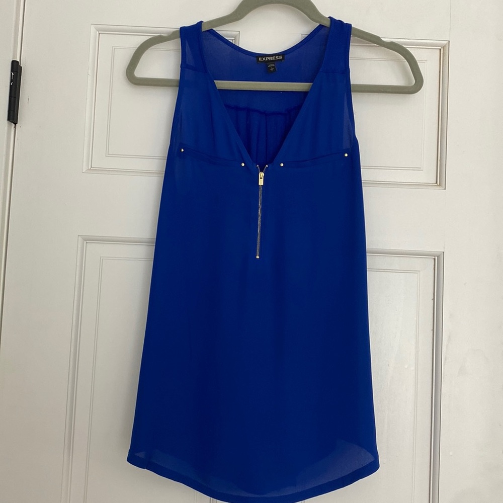 Express Cobalt Blue Top